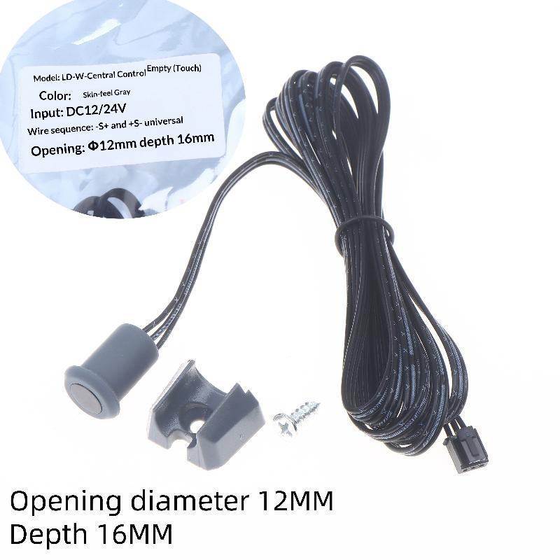 1Set Closet Touch/Hand Sweep/PIR Motion/Door Control Kitchen Wardrobe Lamp 12/24V Mini LED Cabinet Light Sensor Switch