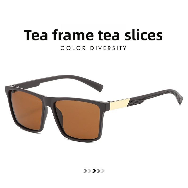 Vintage Sunglasses Mens Polarized All Frame Driving Outdoor Fashion Accessory For Travel