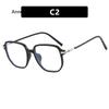 Oversized Frame Square Glasses Women Men Trendy Luxury  Designer Computer For Office Work Optical Eyeglasses Unisex Lentes