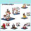 Giocattolo da Costruzione Barca Pirata One Piece Collezionabile Mini Figure Regalo Per Bambini