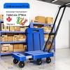 Compact Folding Telescopic Hand Truck for Household Use