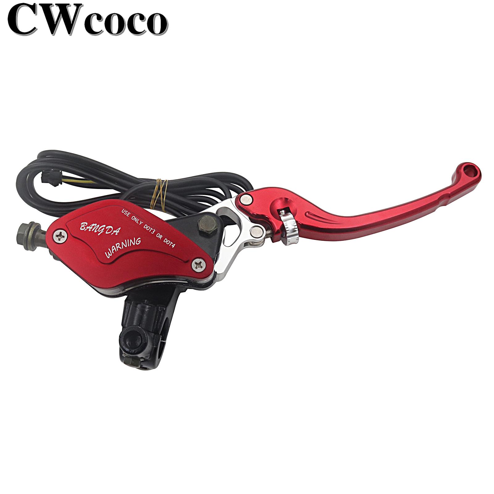 

M10 Electric Vehicle Disc Brake Upper Pump With Hydraulic Pump, Brake Handle Lever for Citycoco Modified Accessories Parts right