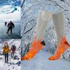 Beheizte Socken Wiederaufladbare Heizsocken 3 Stufen Temperatur Elektrische Heizsocken Kälteschutz Skisocke für Radfahren Camping