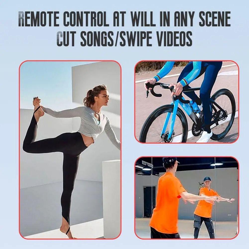 Portable Auto Clicker Remote Controller Stable Signal Transmission Smart Scrolling Ring  Photos