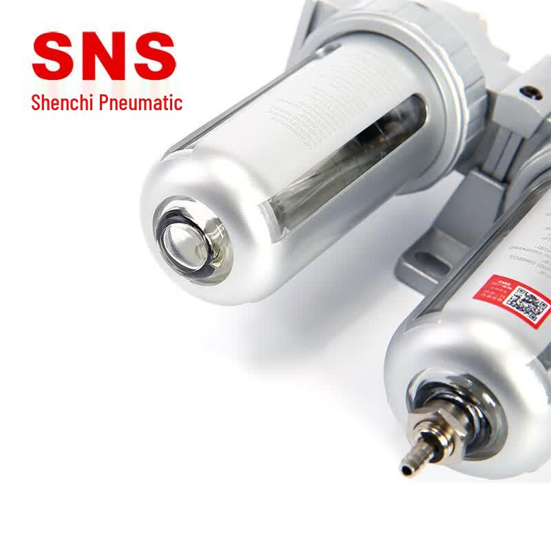 SNS SFC400 Pneumatic Air Source Processor with Pressure Gauge
