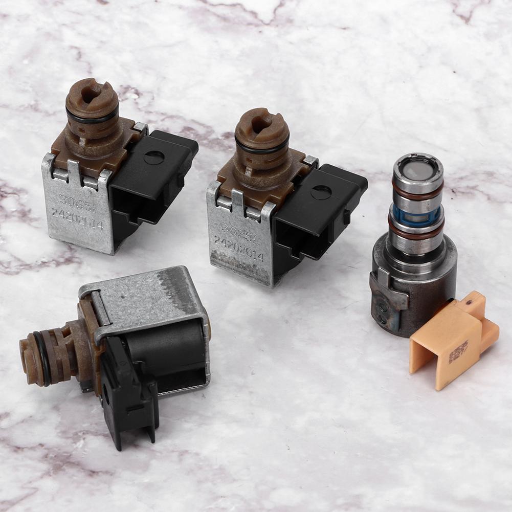 4pcs Transmission Gearbox Solenoid Valve 4T60E  Fits for GM Products 1991on