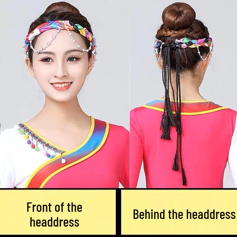 Women s Classical Tibetan Dance Performance Outfit M