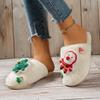 Mode Winter Cartoon Hausschuhe Mode Niedliche Flauschige Hausschuhe Winter Warm Liebhaber Pelz Freizeit Schuhe Outdoor Slides Damen Zapatos De Mujer
