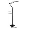 10X Diopter LED Magnifying Floor Stand Lamp Eye Protection Magnifier Glass Ligth Len Facial Light Beauty Salon Nail Tattoo Black/White