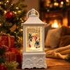 Vintage Musical Snow Globe Santa Night Light - Christmas Gift Ornament