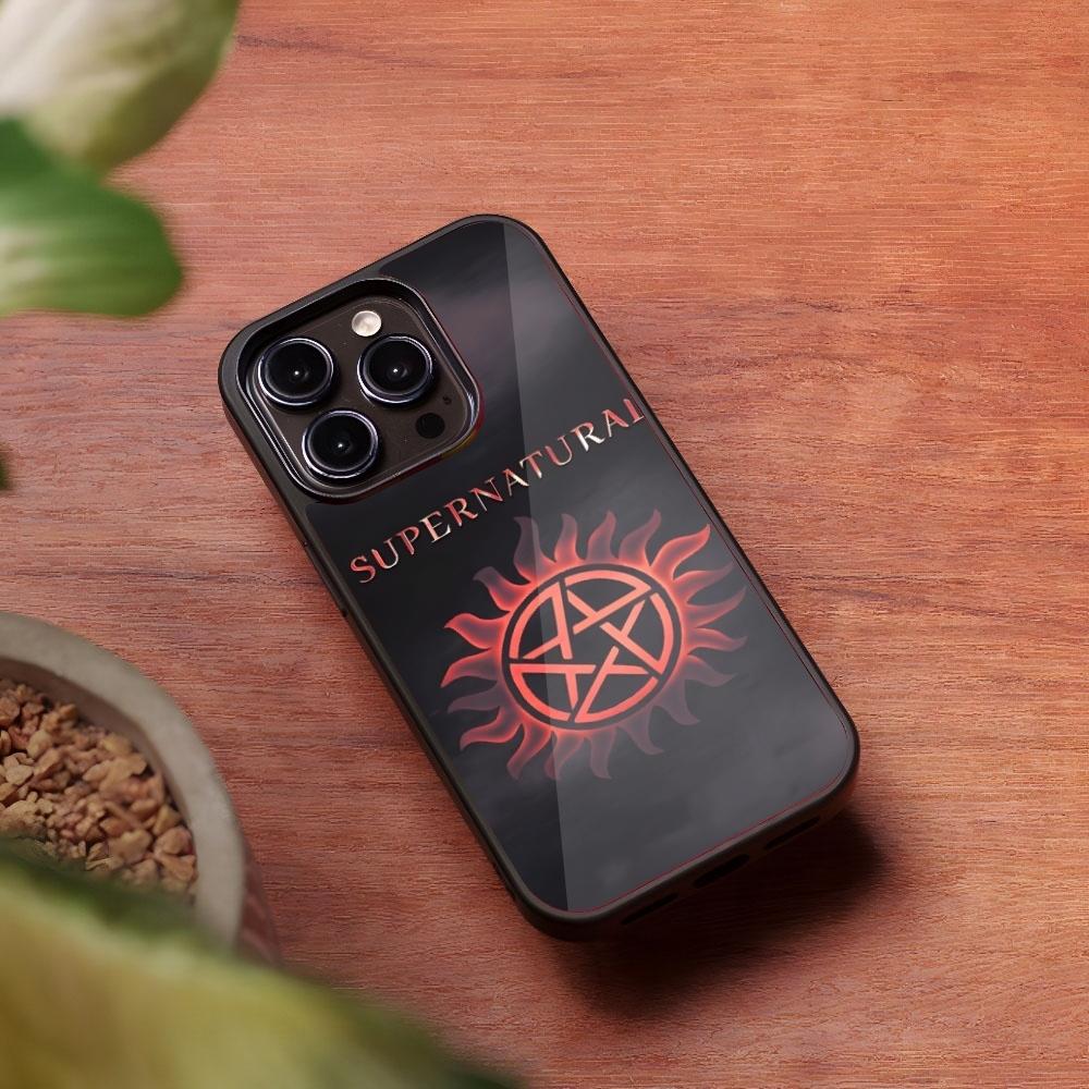 

Чехол для телефона Supernatural TV для iPhone 16 15 14 13 Pro Max 12 11 Mini 7 8 Plus Se Xr X Xs Fundas Shell PC+TPU Чехол iPhone 16promax