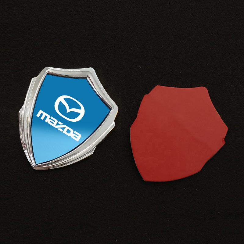 Metal Car Trunk Window Side Emblem Badge Decal Sticker For Mazda 3 6 CX5 2 CX30 CX3 CX9 MX5 RX8 Axela CX7 MX3 BM BN GL 5