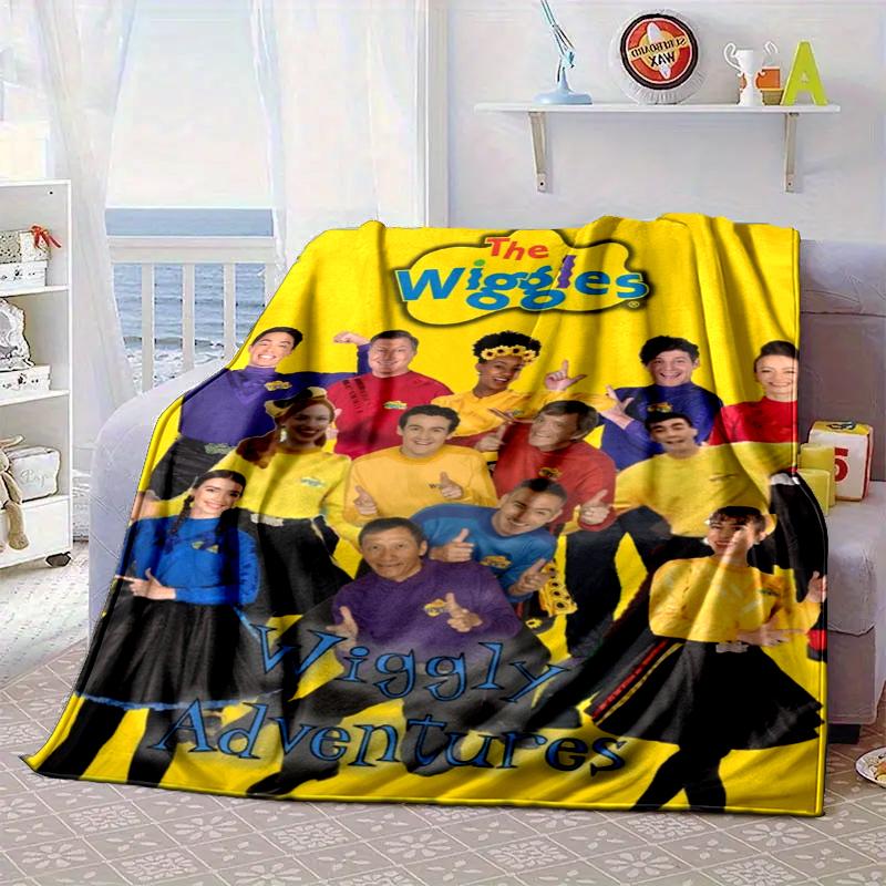 Coperta Morbida e Didattica Coperta in Flanella per letto, divano, Campeggio, Escursionismo, Essenziali per Picnic, regalo per la famiglia Regali per Fan