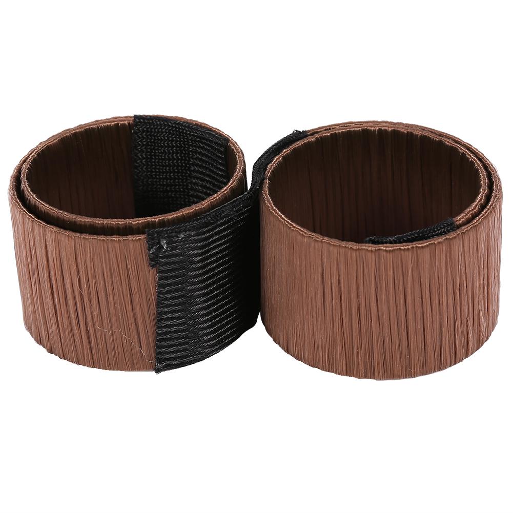 

Женская коса, укладка волос, пончик, твист, волшебный DIY бигуди, аксессуары, инструмент, желто-коричневый