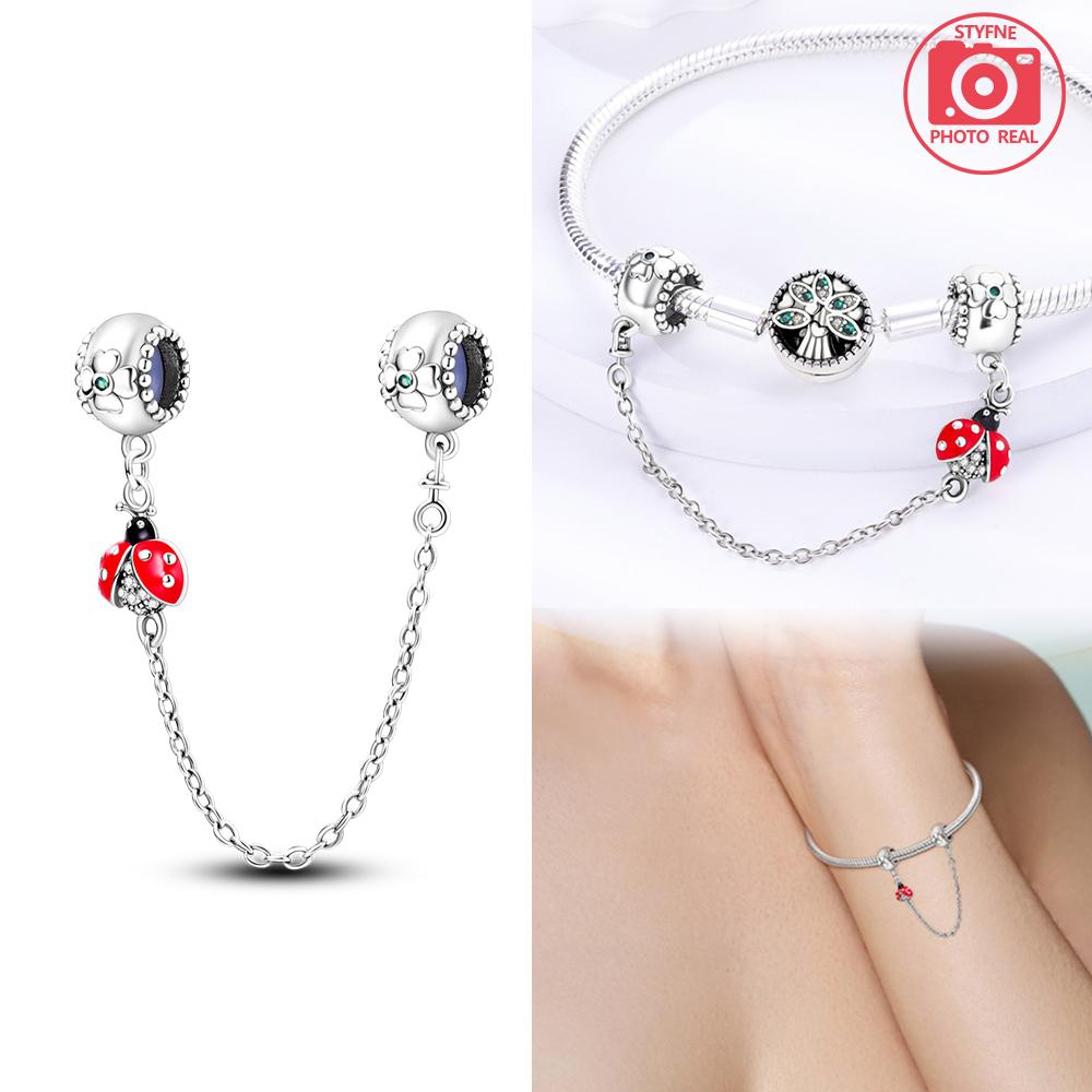 Copper Colors Original Starry Tassel Safety Chain Fit Original Bracelet Diy Jewelry For Women Diy Ladies Party Gifts