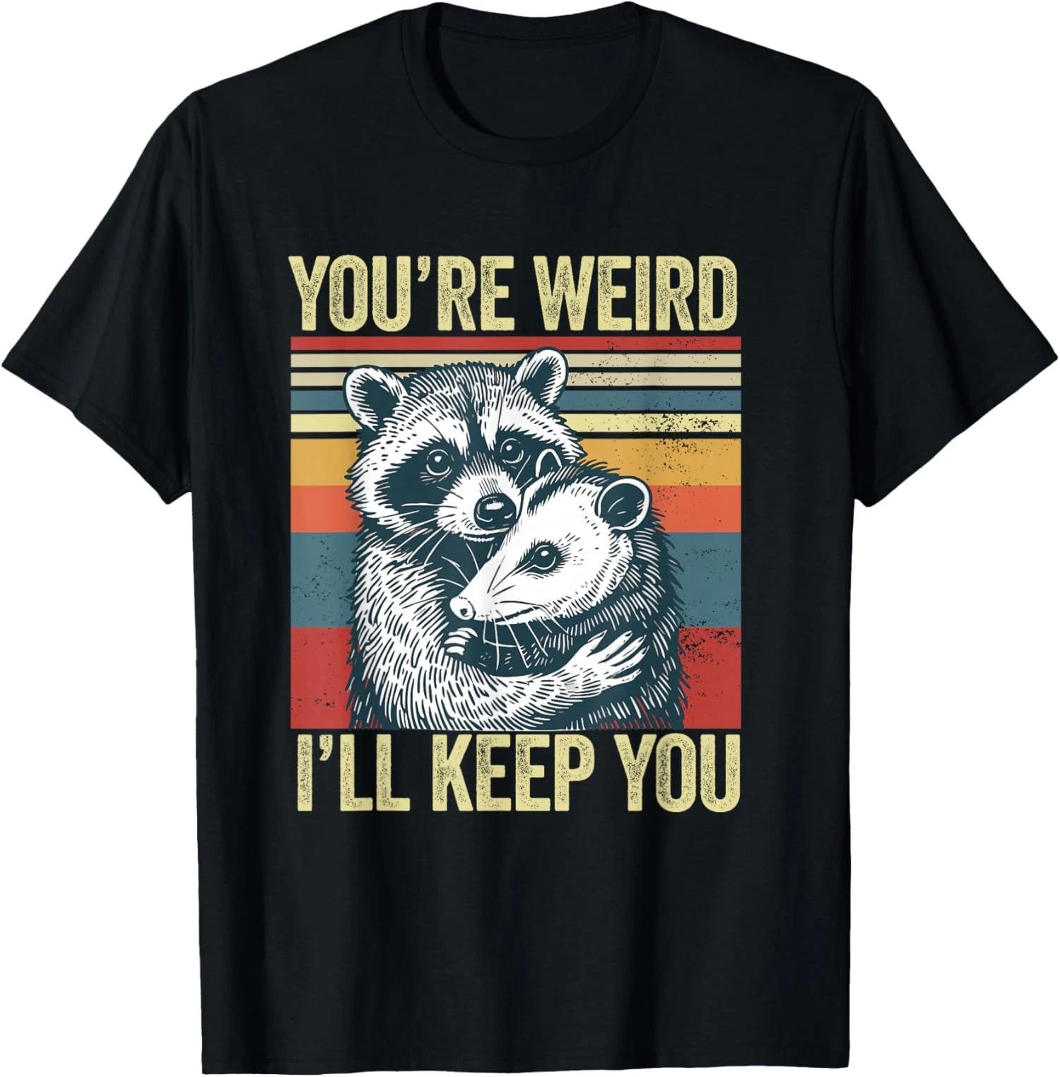 Funny Possum Funny Raccoon Valentine T shirt S