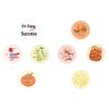 Cartoon Blessing Words Stickers Roll - Decorative Sealing & Student Notebook Tape