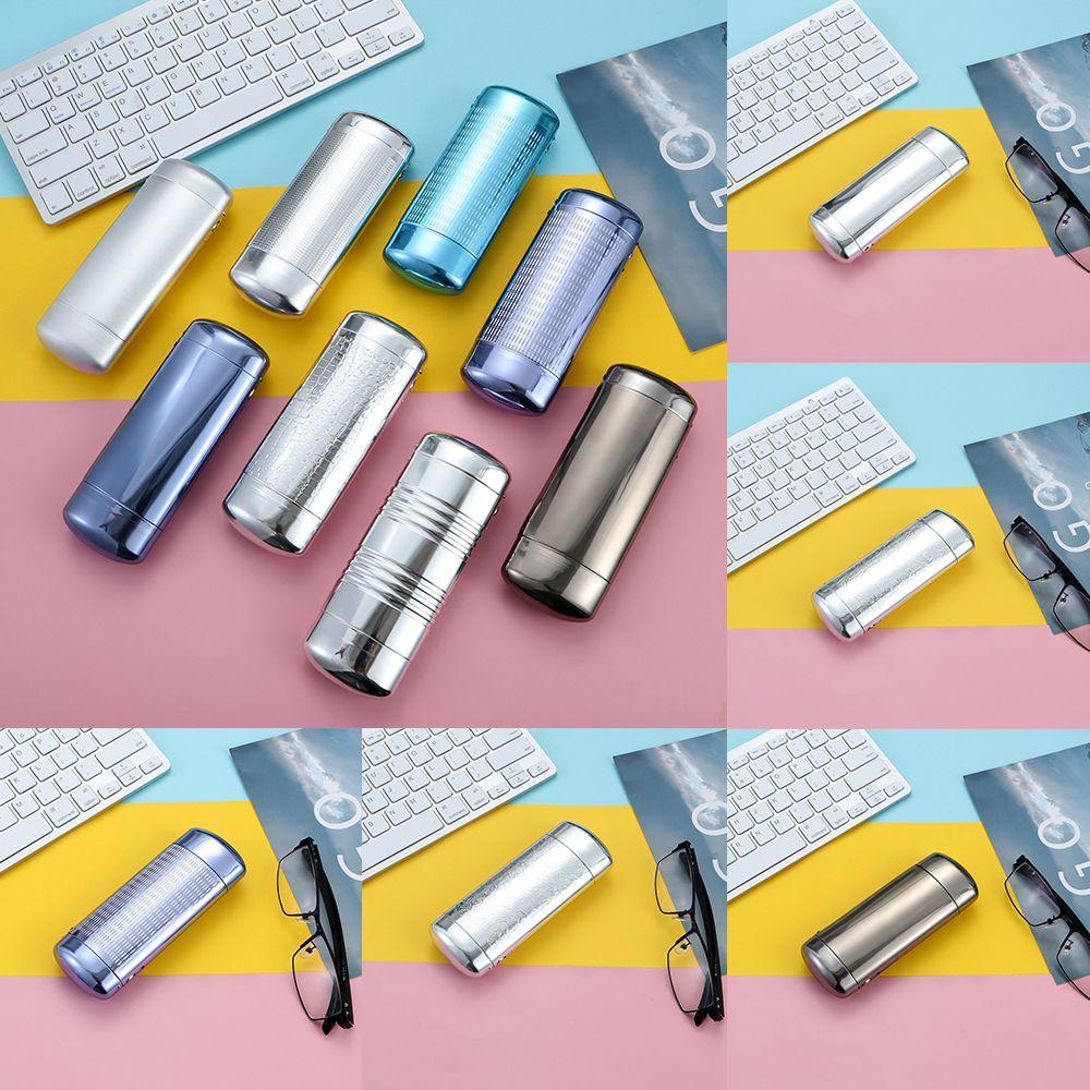 Superior Aluminum Capsule Flip Eyeglasses Accessories Glasses Holder Glasses Box Eyeglasses Case