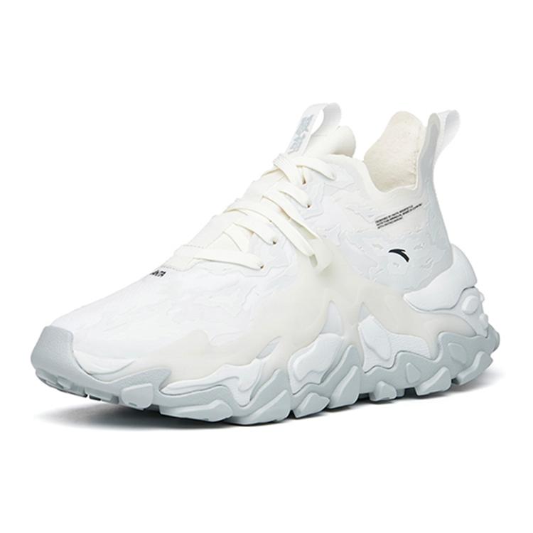 Anta Callus Removal Pro Fabric Low top Chunky Sneakers Men's White 112228860-3