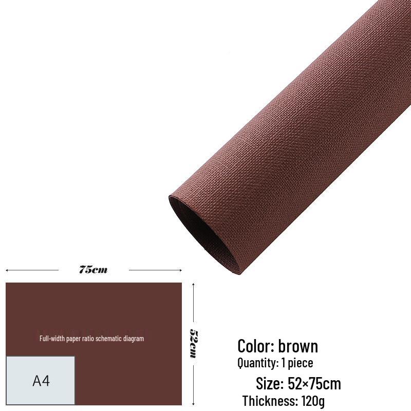 Linen Textured Wrapping Paper for Gifts - Solid Color for Holidays, Birthdays, and Photo Frame Decoration
