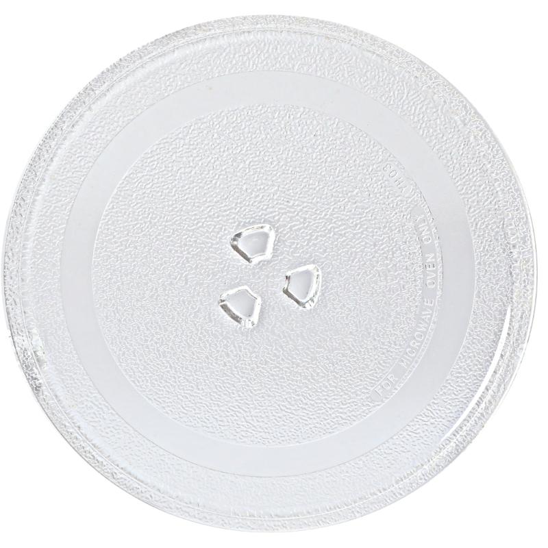 

24.5cm Heatproof Glass Turntable Suitable for Microwaves Y Type Base Dishwasher Safe Replacement Part Stability Focused 1