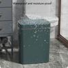 Intelligent Trash Container with Sensors Lid Fashion Automatic Garbage Can for Various Room Placement Trash Bin