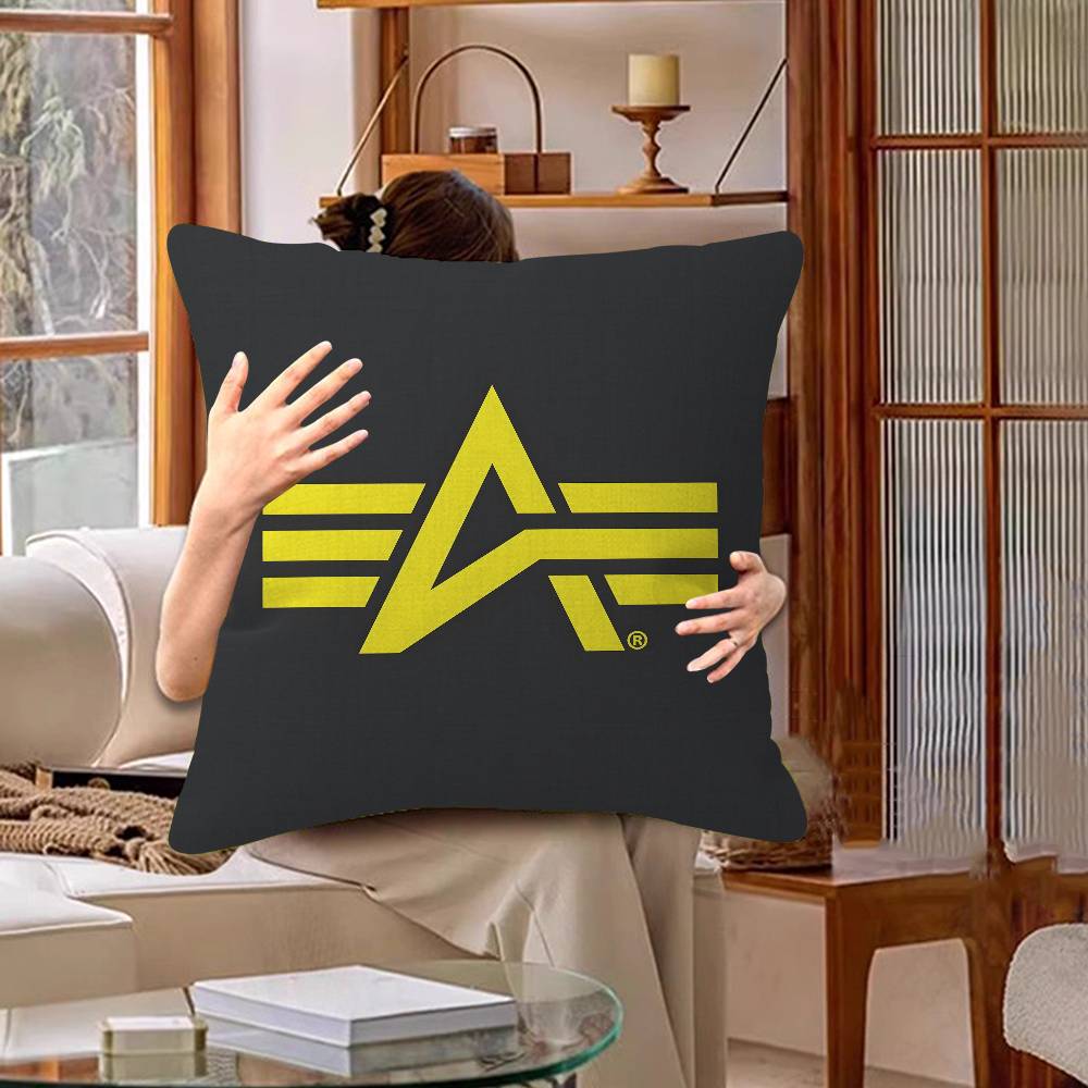 AAlphas LIndustries Pillow Covers Cartoon Sofa Decorative Home Doublesided Printing Short Plush Cute Cushion Cover