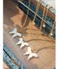 Seashell Carved Butterfly Pearl Necklace - Korean Style Pendant Jewelry