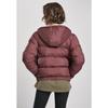 Veste à capuche femme - Urban Classics - Puffer - Bordeaux - Isolée - Élégante