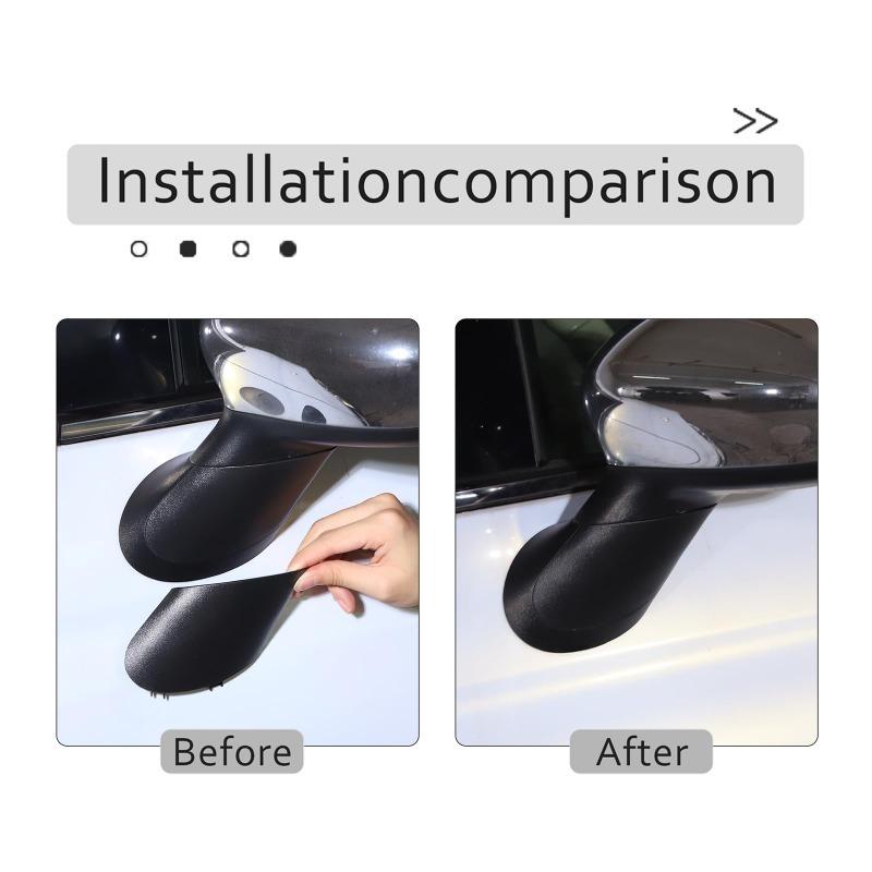 735450654 735450655 Left & Right Rearview Mirror Cover Arm Stem Cover Stem Cap Trim For Fiat 500 2012 2013 2014 2015 2016 2017