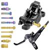 1 Set Multicolor Gold Split Oil Tank Fixing Bolts Titanium Alloy Disc Brake Screws  Road Bike