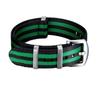 High-End NATO One-Piece Nylon Watch Strap - Canvas Woven, Sizes 18/20/22/24.
