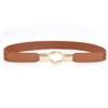 New Buckle Elastic Belt Waist Seal Temperament Versatile Retro Belt Buckle Women's Belt