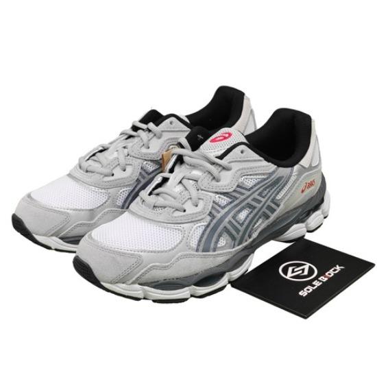 

ASICS Gel NYC White Steel Grey 1201A789-102 EU 44 сірий/білий