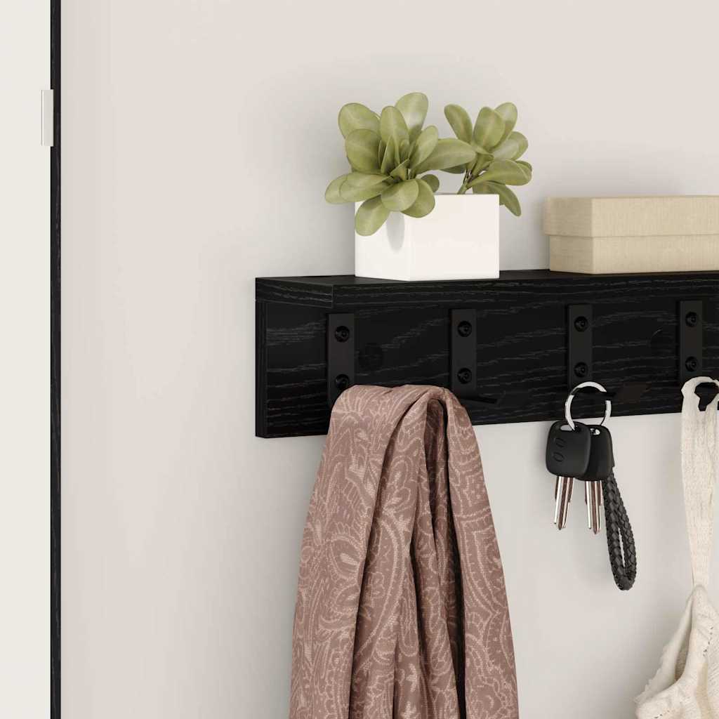Wall Mounted Nightstand Wall Mounted Black Oak Effect