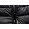 Mens Plus Size Hooded Lightweight Padded Winter Warm Loose Casual Outerwear Coat