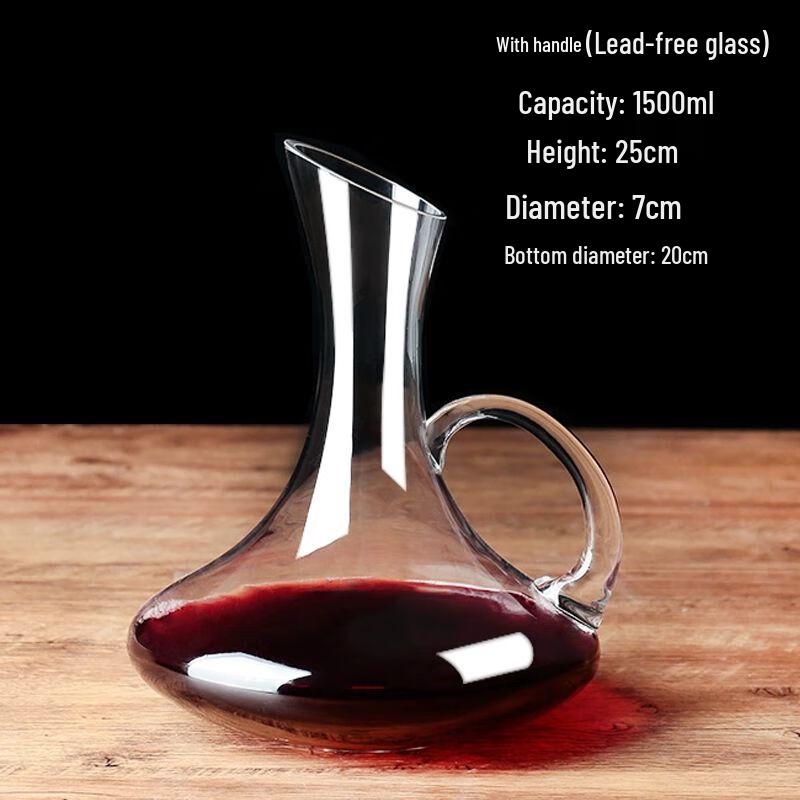 Luxury Crystal Glass Wine Decanter