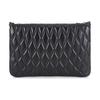 Bally Dasky Quilted Diamond Stripe Leather Clutch Shoulder Bag Women Bags Black Red White 6237061