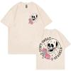 Funny Skeleton Pump Cover Tshirts Men Women Clothing Gothic Fashion Short Sleeve Tshirt High Quality Cotton Oversized T Shirt