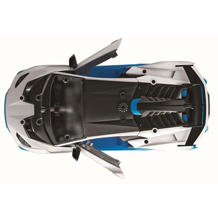 CLEMENTONI - Lamborghini Huracàn STO zum Bauen - Lenkbare Räder - Illustrierte Anleitung und App für 3D-Visualisierung - Herge