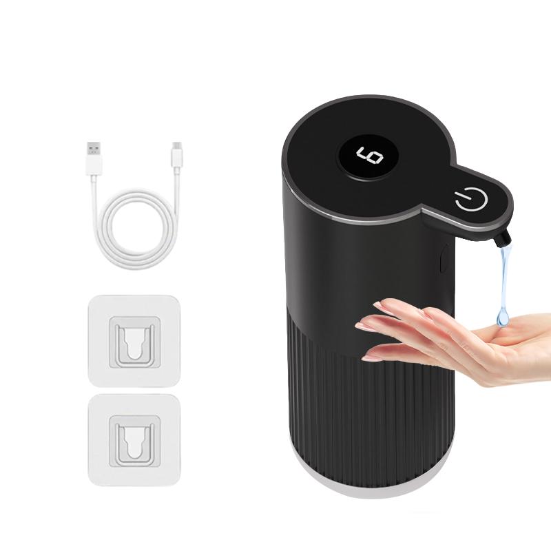 360ML Power Level Digital Display Intelligent Electric Hand Sanitizer Washing Machine Touchless Automatic Senor Soap Dispenser