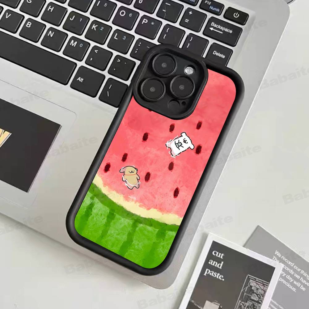 Maltese Cute Line Puppy Dog For IPhone 17 Pro Max 16 15 14 13 12 11 Plus Black Soft Phone Cover