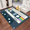 Retro Cassette Tape Design Rug Non-slip rug suitable for living room and bedroom sofas.