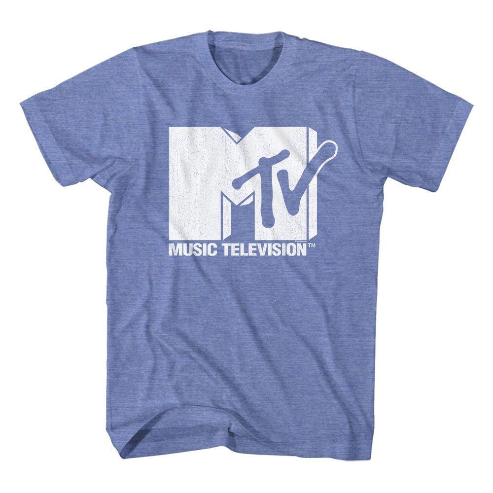 MTV 1C Light Blue Heather T-Shirt S