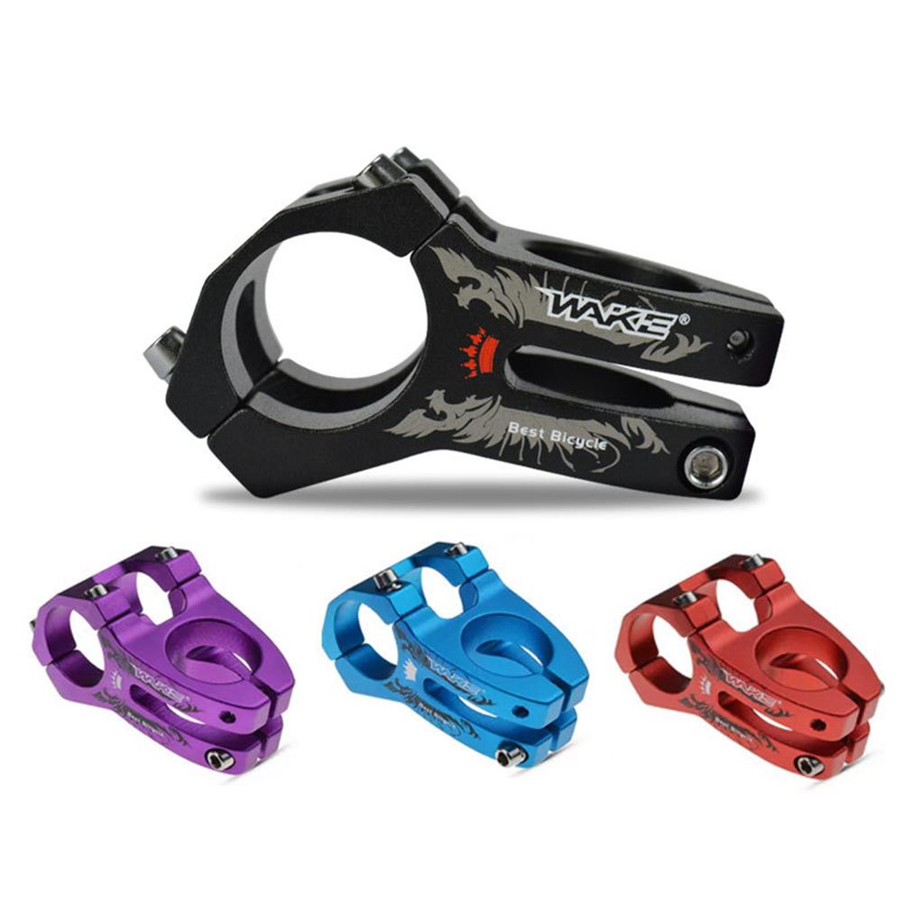 Short Bicycle Stem Aluminum Alloy Mountain Bike Hollow Handlebar Riser 31.8mm Bicycle Accessories