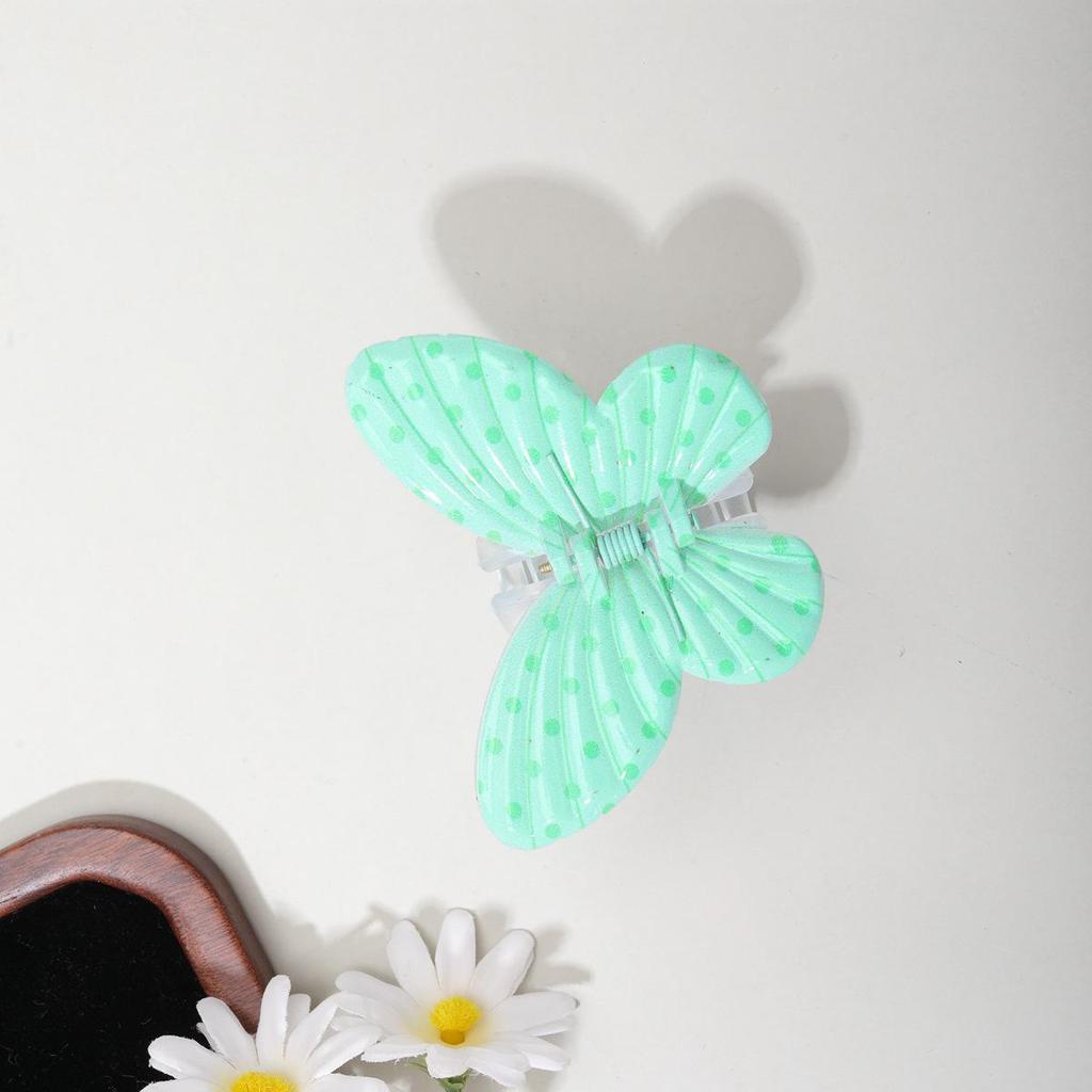 Bunte 3D Herz- & Schmetterlings-Haarspange für Mädchen