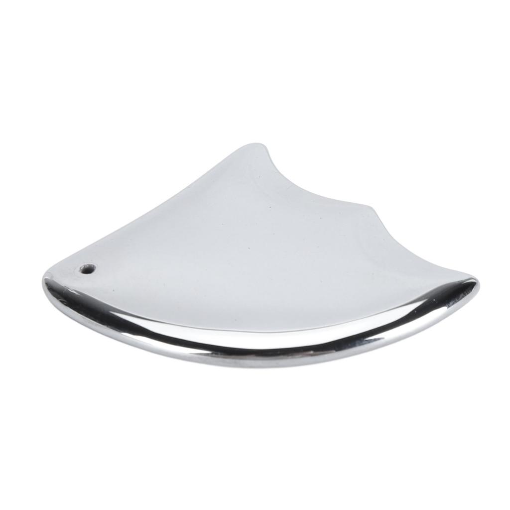 43x40x5mm Fish Tail Shape Terahertz Gua Sha Tool Lymphatic Drainage Relax Body Terahertz Scraping Tool