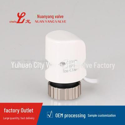 HVAC Electric Heating Actuator with Intelligent Temperature Control for Water Floor Heating