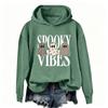 Women's Casual Letter Print Long Sleeve Hooded Sweatshirt for Everyday Wear