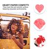 4 Confezioni Coriandoli per Decorazioni Festa San Valentino Ornamenti di Carta Decorazione Matrimonio Cuore